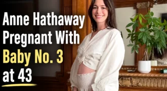Anne Hathaway Pregnant With Baby No. 3