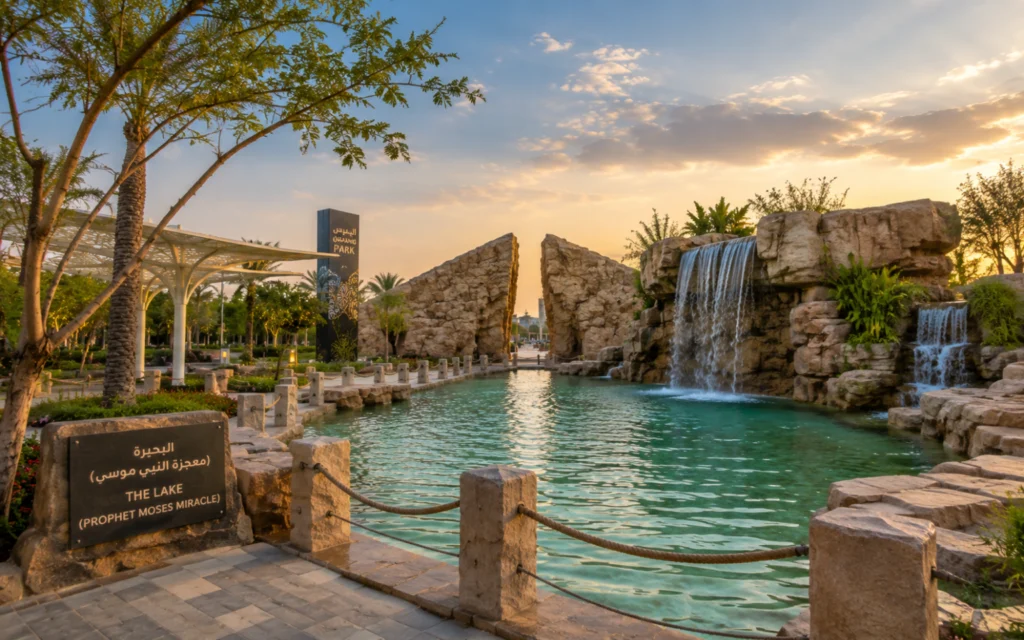 Quranic Park - The Lake (Prophet Moses Miracle)