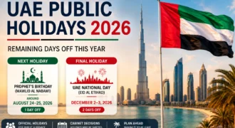 UAE Public Holidays 2026: Remaining Days Off This Year