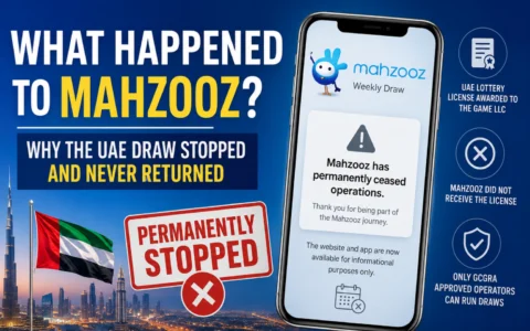 What Happened to Mahzooz? Why the UAE Draw Stopped and Never Returned
