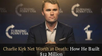Charlie Kirk Net Worth at Death: How He Built $12 Million