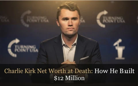 Charlie Kirk Net Worth at Death: How He Built $12 Million