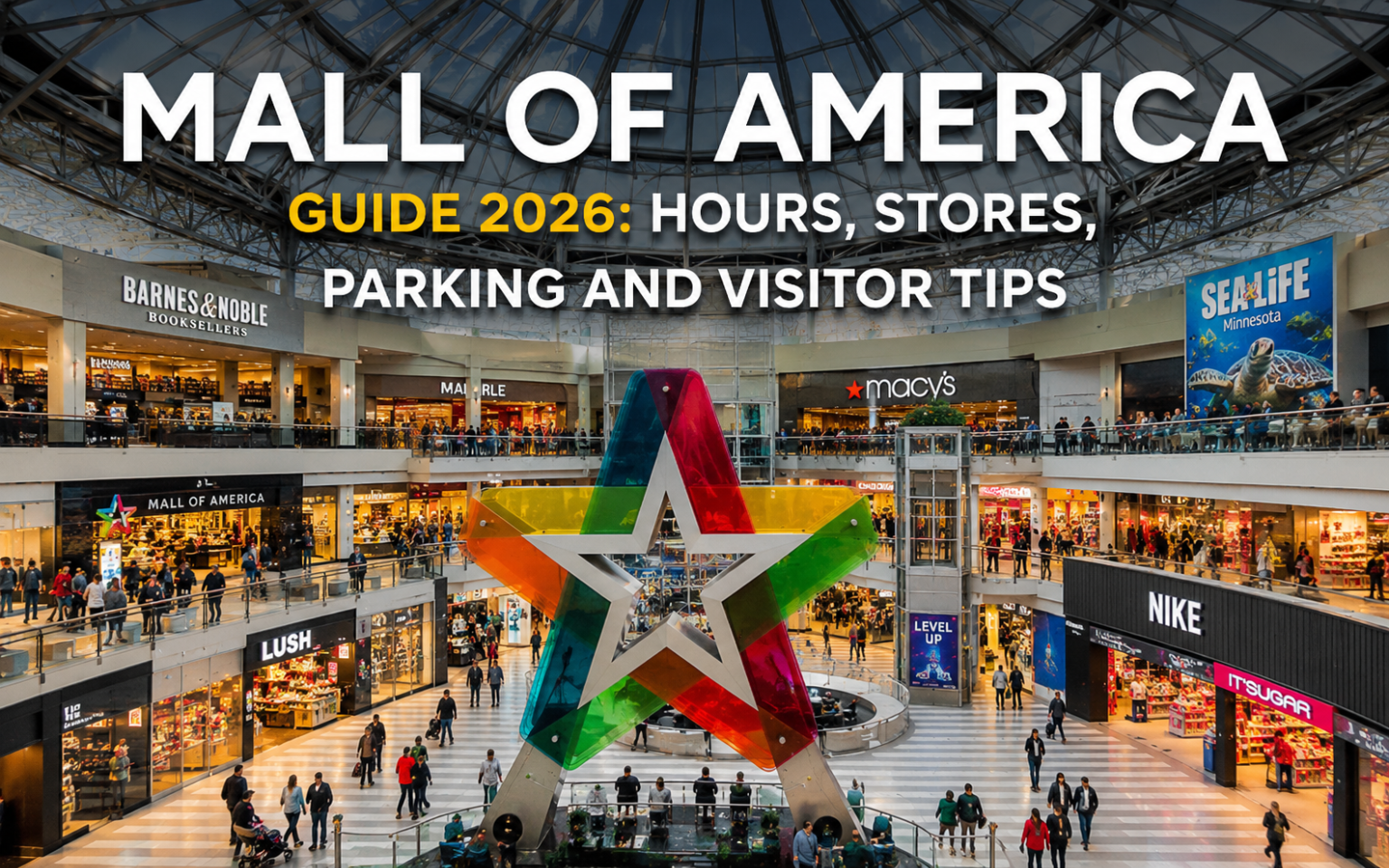 Mall of America Guide 2026: Hours, Stores, Parking and Visitor Tips