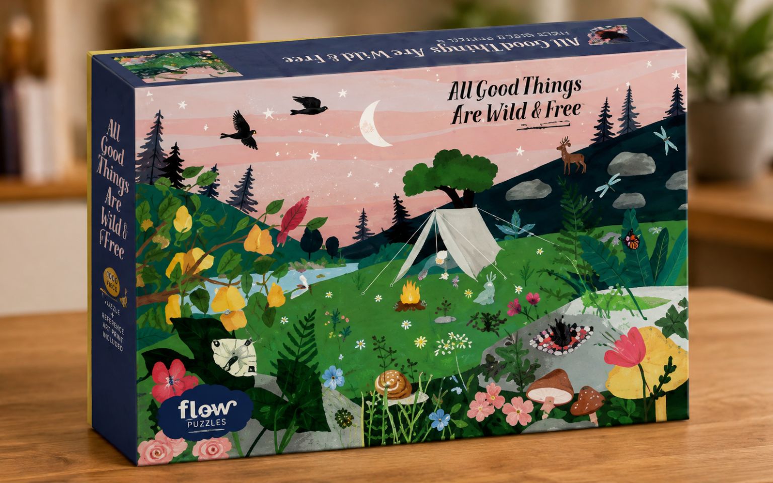 All Good Things Are Wild and Free 1000-Piece Puzzle