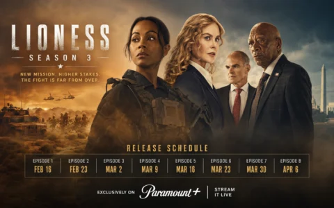 Lioness Season 3 Release Schedule: Full Episode Dates, Cast and How to Watch on Paramount+