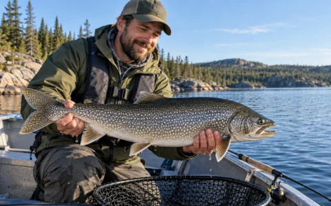 Canada Lake Trout Fishing_